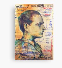 J Iscariot.qc Metal Print