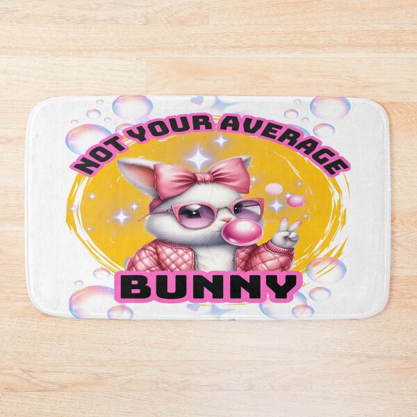 Item preview, Not Your Average Bunny – Cool Bubblegum Shirt designed and sold by ArtbyCrystal.