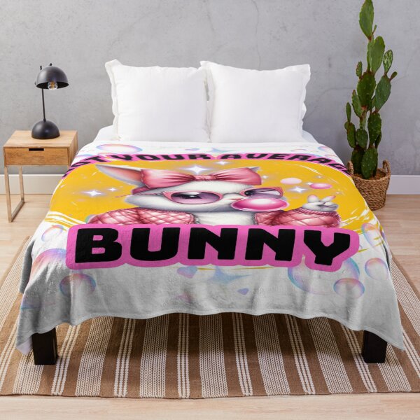 Item preview, Not Your Average Bunny – Cool Bubblegum Shirt designed and sold by ArtbyCrystal.