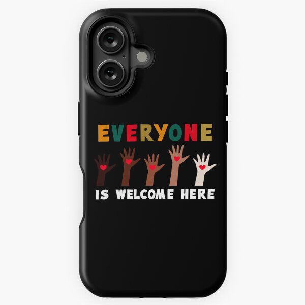Item preview, Everyone Is Welcome Here Idaho Teacher Support Fist Hand designed and sold by Artifyo.
