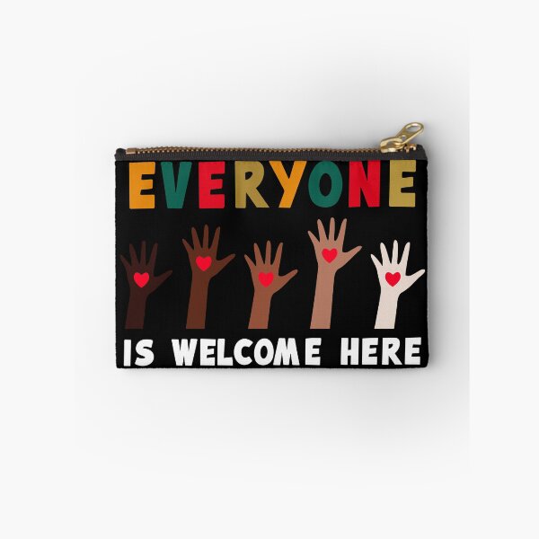 Item preview, Everyone Is Welcome Here Idaho Teacher Support Fist Hand designed and sold by Artifyo.