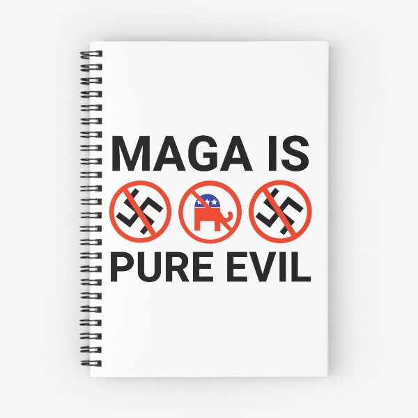 Item preview, MAGA is pure evil  designed and sold by Rachel the Artist .