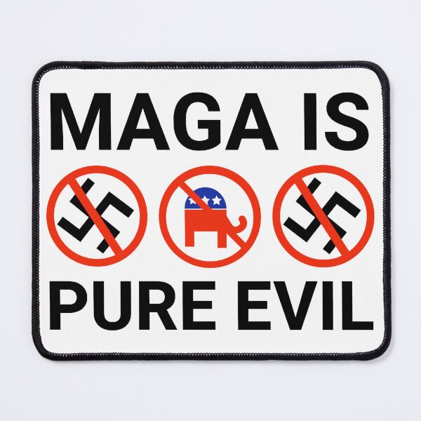 Item preview, MAGA is pure evil designed and sold by Rachel the Artist .