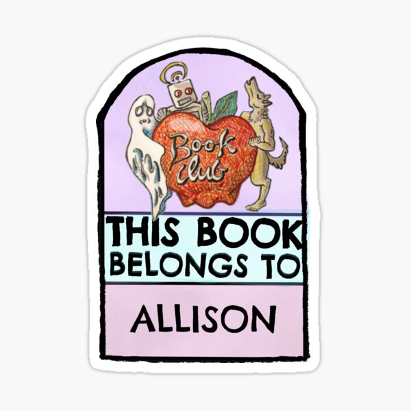 Artikel-Vorschau von Exlibris: Allison, designt und verkauft von kirshark.
