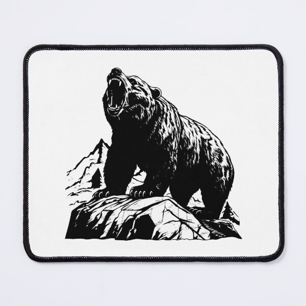 Item preview, Grizzly Bear Kodiak Wild Animal Apex Predator Wildlife designed and sold by inkoutninja.