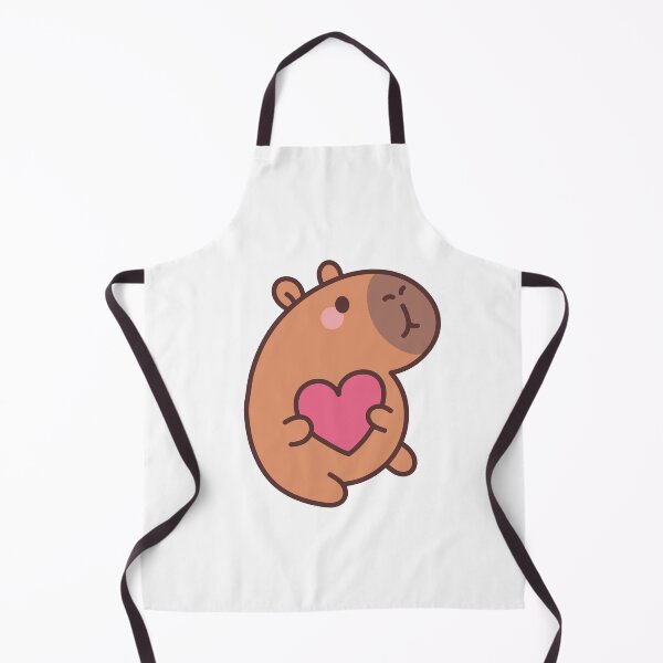 Item preview, Loving Capybara: Kawaii Capybara Design with a Heart for a Touch of Cuteness designed and sold by Polarisofficial.