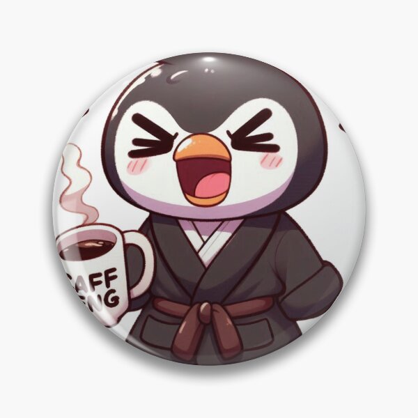Item preview, Pingüino enojado designed and sold by Caffeinated Penguin.