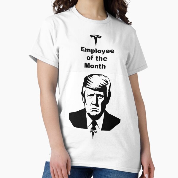 Item preview, Tesla Employee of the Month designed and sold by MishaVillanueva.