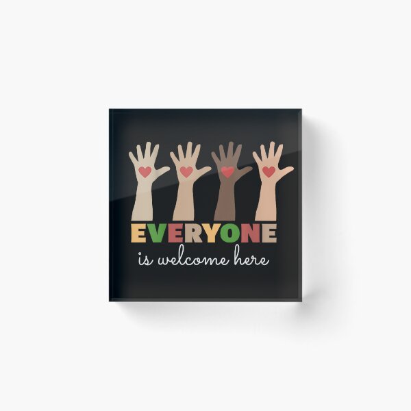 Item preview, Idaho Teacher Everyone Is Welcome Here Apparel designed and sold by Spaceslafr.