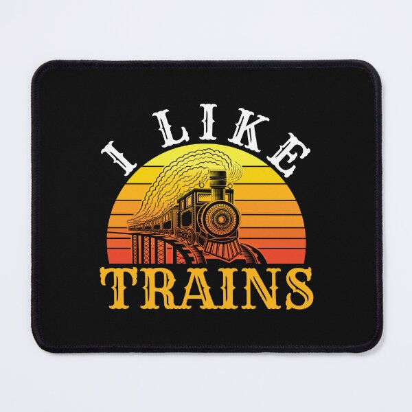 Item preview, I Like Trains Railroad Train Lover designed and sold by jaygo.