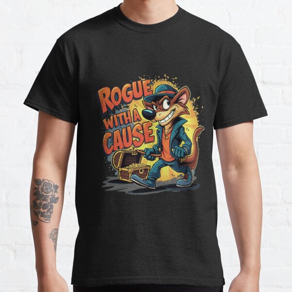 Item preview, Rogue with a Cause – Sly's Laughter and Charm designed and sold by andersonq.