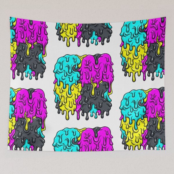 Item preview, Oozing Melting CMYK designed and sold by Omar-Ero.