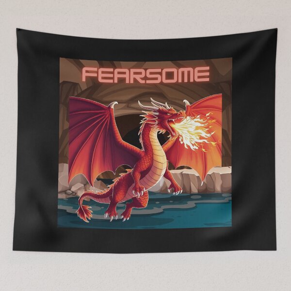 Item preview, FEARSOME Dragon Breathing Fire designed and sold by FAMILY DYNASTY.