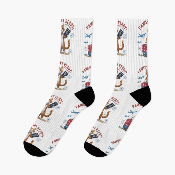 Item preview, Pawsport Ready: Adventure Awaits! | Travel Cat Design designed and sold by bannzy.