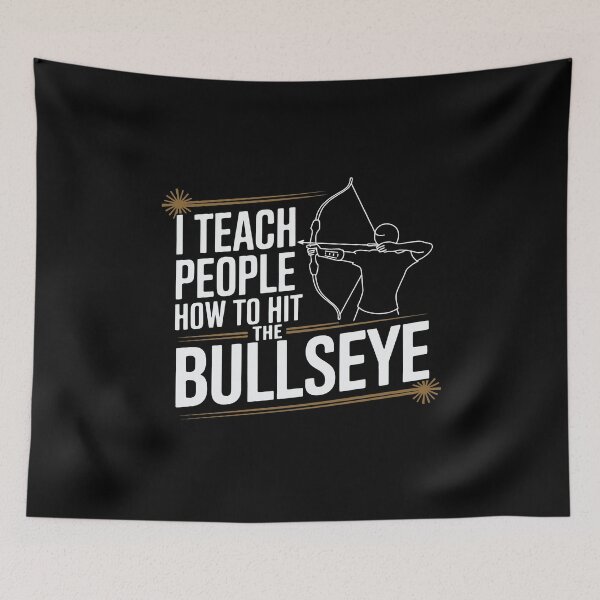 Item preview, I Teach People How to Hit the Bullseye | Archery Coach designed and sold by tmerchtrends.