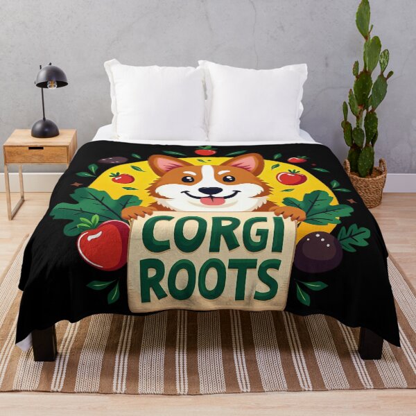 Item preview, Vegan Activist Corgi – Corgi Roots Environmental Advocacy designed and sold by zoughlal.