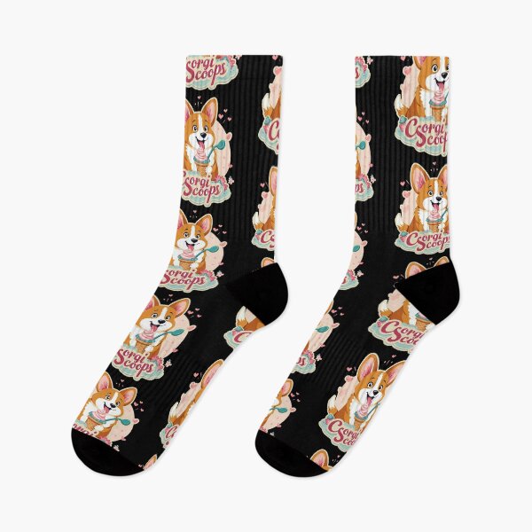 Item preview, Ice Cream Taster Corgi – Corgi Scoops Sweet Indulgence designed and sold by zoughlal.