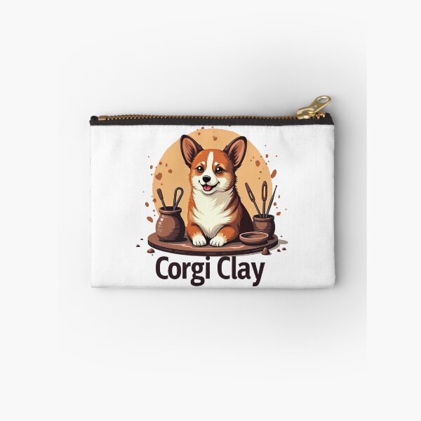 Item preview, Ceramic Artist Corgi – Corgi Clay Artisanal Craft designed and sold by zoughlal.