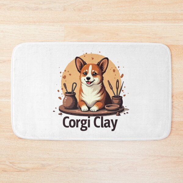 Item preview, Ceramic Artist Corgi – Corgi Clay Artisanal Craft designed and sold by zoughlal.