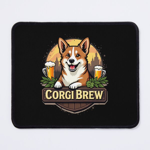 Item preview, Microbrewery Corgi – Corgi Brew Craft Beer Charm designed and sold by zoughlal.