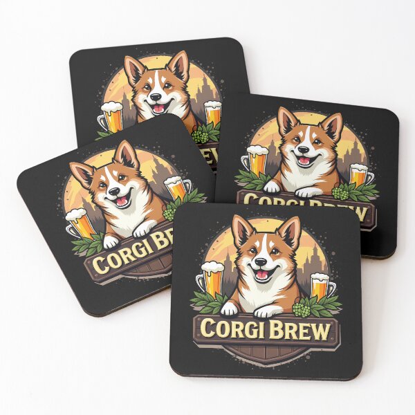 Item preview, Microbrewery Corgi – Corgi Brew Craft Beer Charm designed and sold by zoughlal.