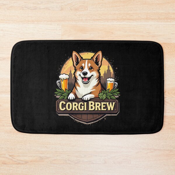 Item preview, Microbrewery Corgi – Corgi Brew Craft Beer Charm designed and sold by zoughlal.