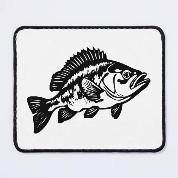 Item preview, Grouper Fish Sea Bass Coral Red Snapper Grumpy Oceanic designed and sold by inkoutninja.