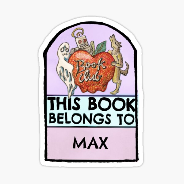 Artikel-Vorschau von Exlibris: Max, designt und verkauft von kirshark.