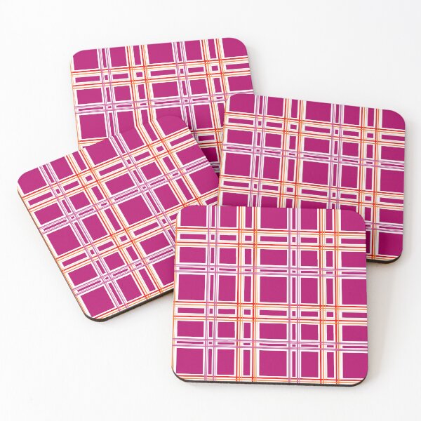 Item preview, Subtle Lesbian Pride tartan designed and sold by alykalydaly.