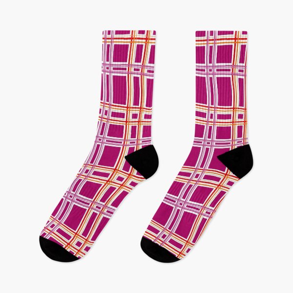Item preview, Subtle Lesbian Pride tartan designed and sold by alykalydaly.