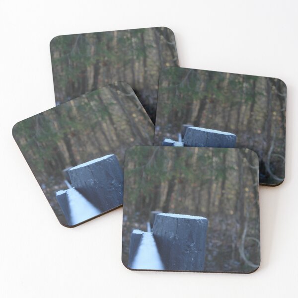 Item preview, A Snowy Fence designed and sold by PeppermintClove.