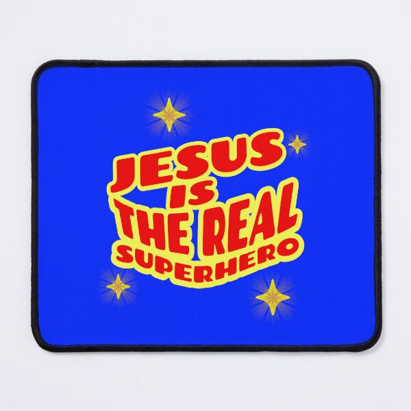 Item preview, Jesus Is The Real Superhero designed and sold by Thankful Designs.