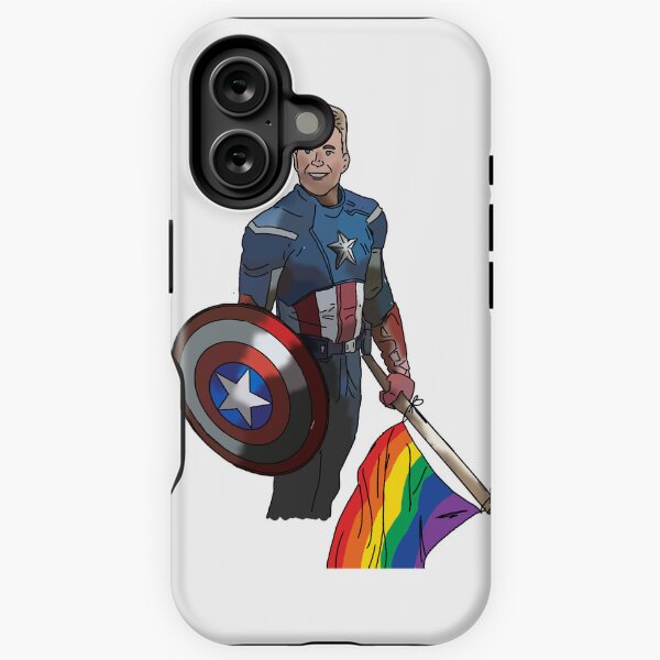 Artikel-Vorschau von Captain America Regenbogen, designt und verkauft von Tobys-Trinkets.