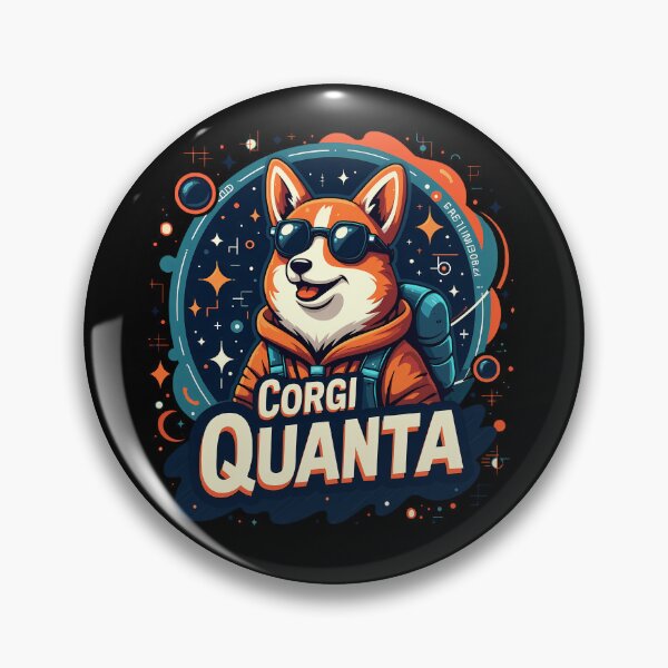 Item preview, Quantum Traveler Corgi – Corgi Quanta Visionary Exploration designed and sold by zoughlal.