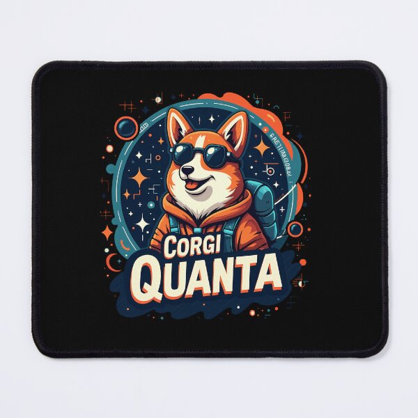 Item preview, Quantum Traveler Corgi – Corgi Quanta Visionary Exploration designed and sold by zoughlal.