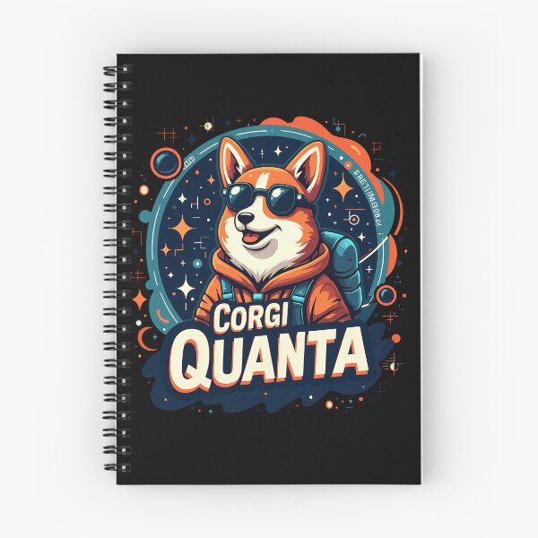 Item preview, Quantum Traveler Corgi – Corgi Quanta Visionary Exploration designed and sold by zoughlal.
