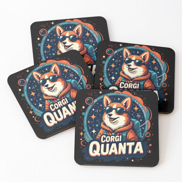 Item preview, Quantum Traveler Corgi – Corgi Quanta Visionary Exploration designed and sold by zoughlal.