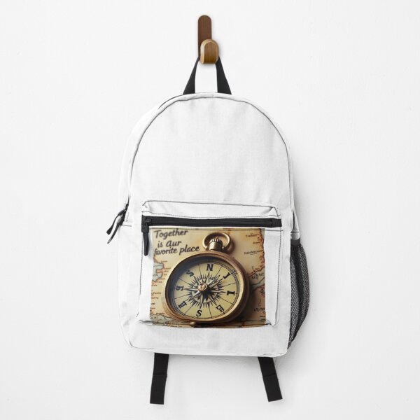 Item preview, Vintage Heart Compass – Adventure Together designed and sold by Srahul.