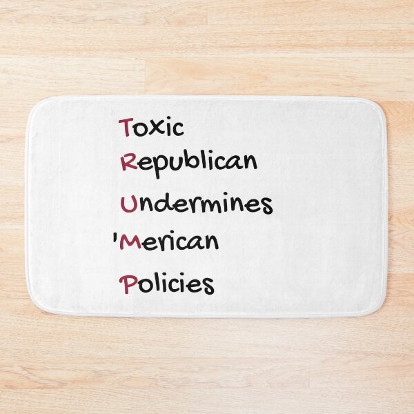 Item preview, Trump: Un republicano tóxico socava las políticas estadounidenses designed and sold by MD-Propaganda.