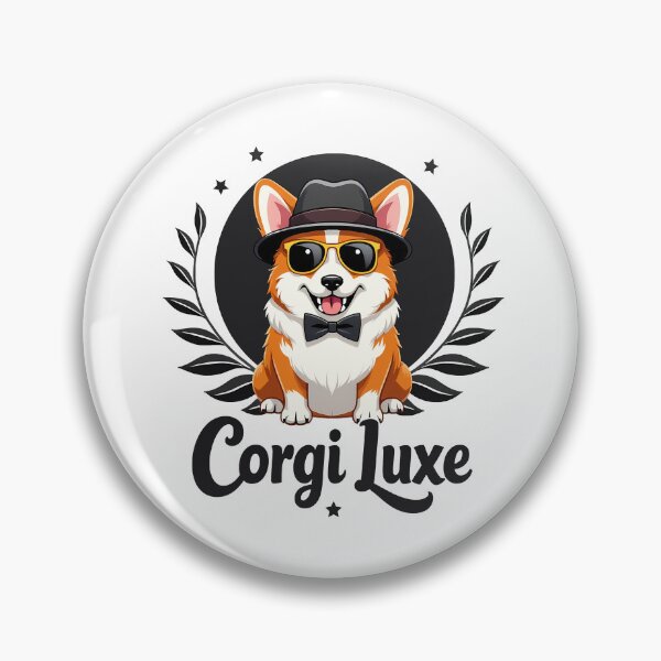 Item preview, Luxury Lifestyle Corgi – Corgi Luxe Upscale Elegance designed and sold by zoughlal.