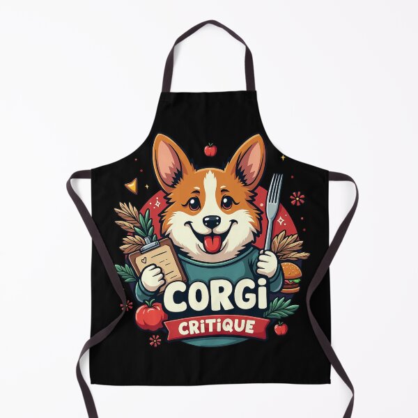Item preview, Street Food Critic Corgi – Corgi Critique Gourmet Adventure designed and sold by zoughlal.