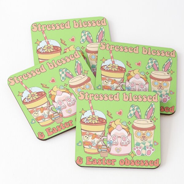 Item preview, Stressed blessed & Easter obsessed designed and sold by Vicky021.