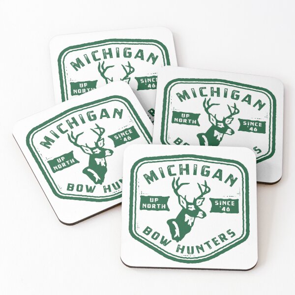 Item preview, Michigan Bow Hunters Vintage Badge designed and sold by Tim Calkins Creative.