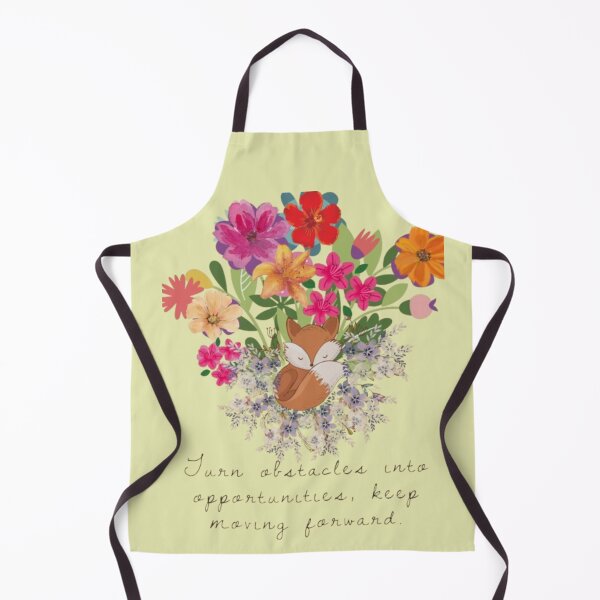 Artikelvorschau, Blumenfuchs-Motivationszitat entworfen und verkauft von tinkeybabes.