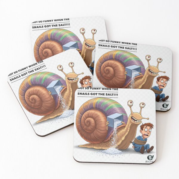 Item preview, Not So Funny/ Snail designed and sold by Hurdd.