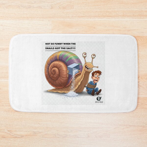 Item preview, Not So Funny/ Snail designed and sold by Hurdd.