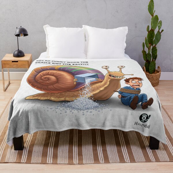 Item preview, Not So Funny/ Snail designed and sold by Hurdd.
