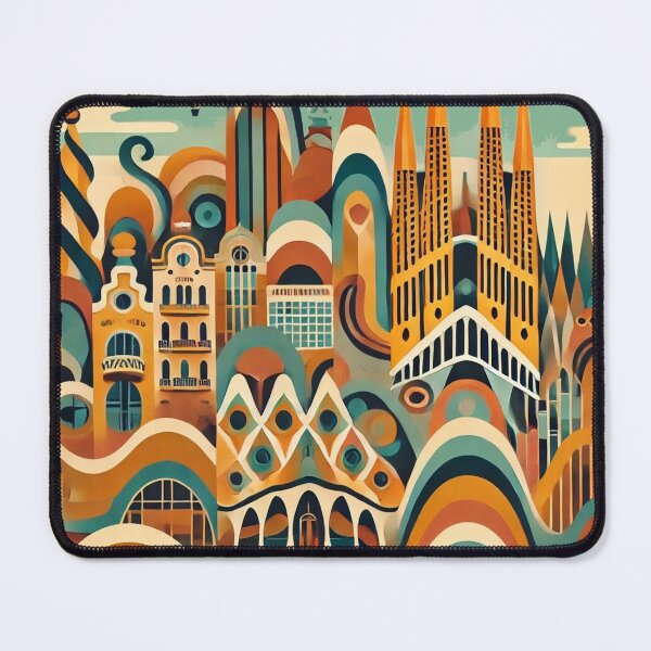 Item preview, Retro Barcelona designed and sold by larkANDarbor.