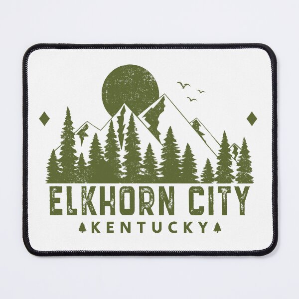 Item preview, Elkhorn City kentucky Mountain Souvenir designed and sold by Wild-Outside.