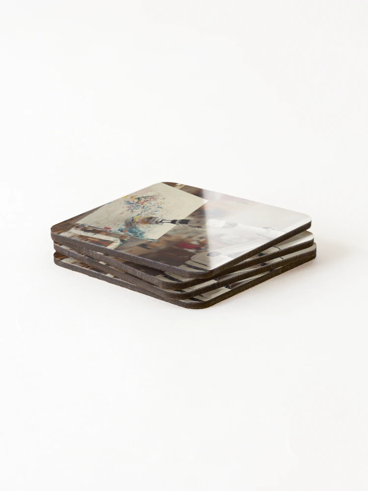Thumbnail 4 of 5, Coasters (Set of 4), Generated designed and sold by RicoInStudios.